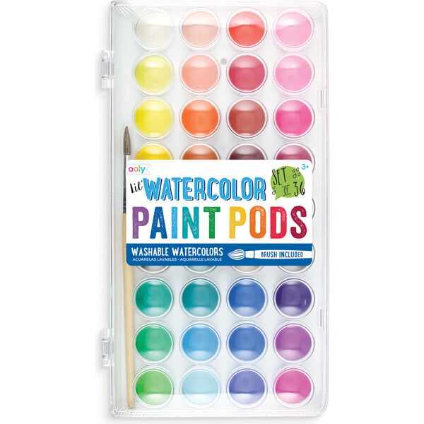 For Evie: Lil Watercolor Paint Pods & Brush
