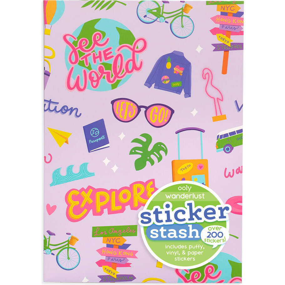 Stickiville Wild Outdoors Vinyl Stickers - Ooly