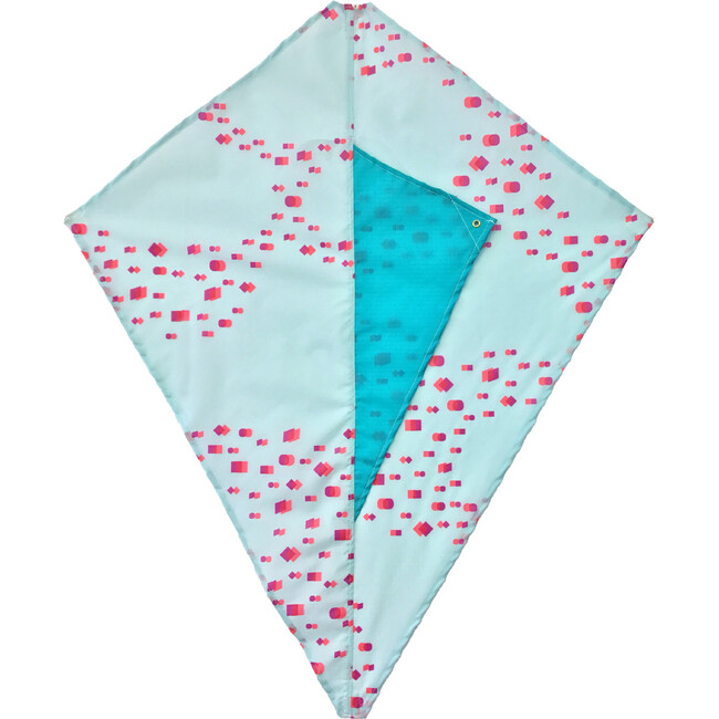 Neon Particles Diamond Kite - Kites - 1