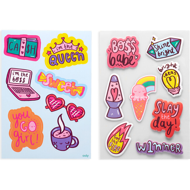 Sticker Stash, Girl Boss - Stickers - 6
