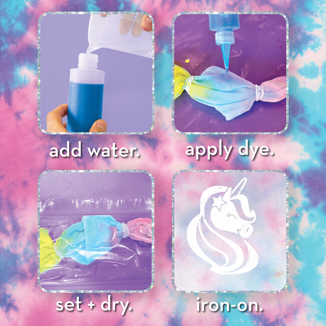 Unicorn Tie Dye Bundle Kit - Arts & Crafts - 4