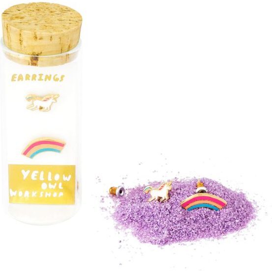 Unicorn + Rainbow Earring Set, Multi - Earrings - 2