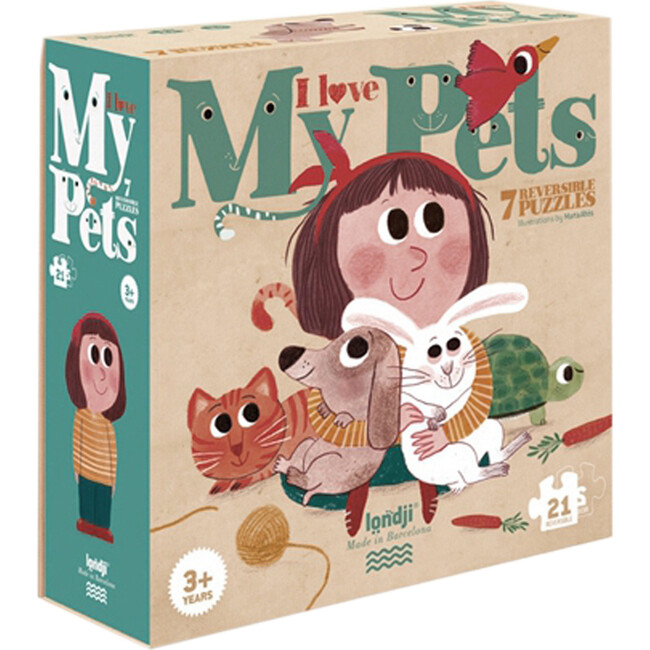 I Love My Pets Puzzle - Puzzles - 1