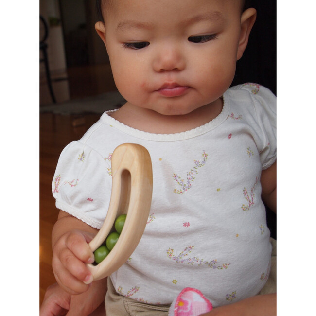 Fava Wooden Baby Rattle Toy - Rattles - 3