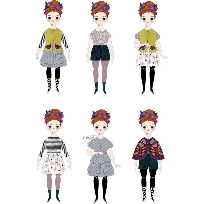 Florence Paper Doll Kit