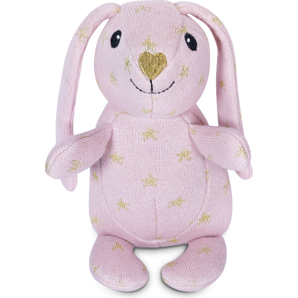 Organic Knit Patterned Bunnies, Sparkle Bunny - Apple Park Plush ...