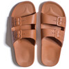 Two Band Slide, Toffee - Sandals - 1 - thumbnail