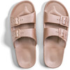 Two Band Slide, Jupiter Metallic - Sandals - 1 - thumbnail