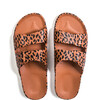 Two Band Slide, Leo Toffee - Sandals - 1 - thumbnail