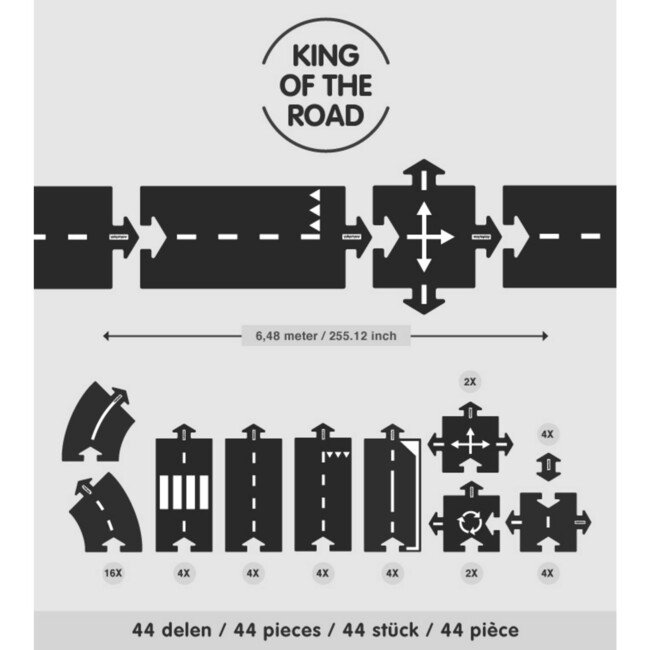 King Of The Road, 40 Pieces