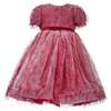 Festive Eyelash Midi Dress, Red - Dresses - 1 - thumbnail