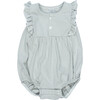 Baby Vanessa Bubble Romper, Sage Stripe - Rompers - 1 - thumbnail