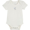 Baby Animal 5 Piece Bodysuit Set, White - Onesies - 3 - thumbnail