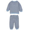 Baby Jones Sweat Set, Blue Stripe - Mixed Apparel Set - 3