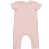 Baby Wilson Coverall, Pink Stripe - Rompers - 1 - thumbnail