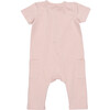 Baby Wilson Coverall, Pink Stripe - Rompers - 2
