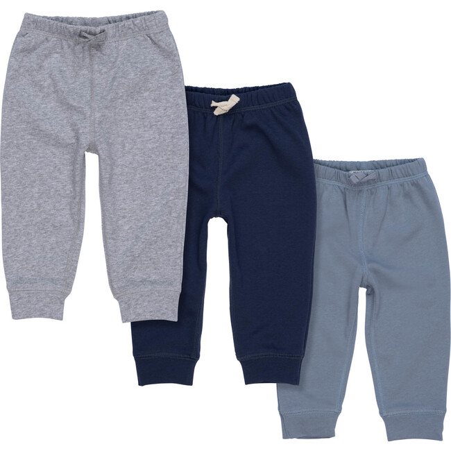 Baby Wesley Jogger Pant Trio, Multi