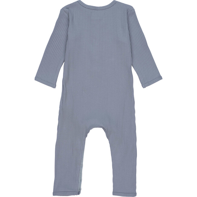 Baby Lewis Coverall, Blue - Rompers - 3