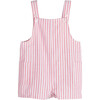 Baby Matteo Overall, Red Stripe - Overalls - 1 - thumbnail