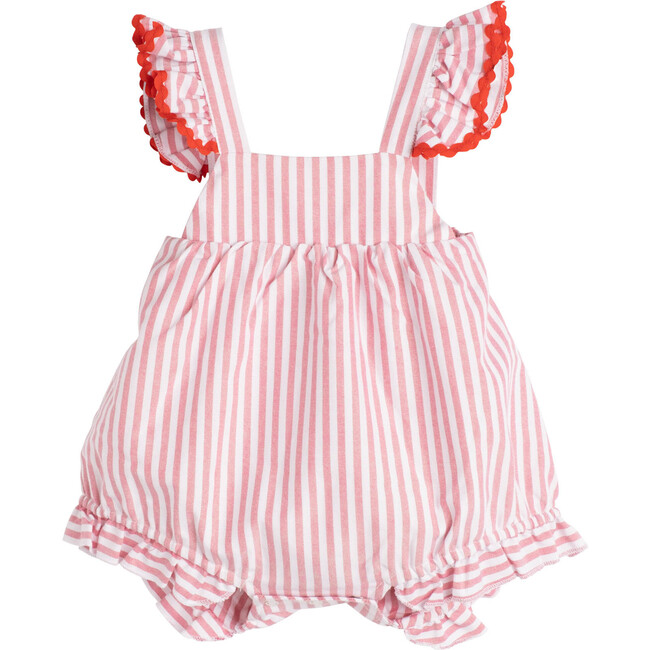 Baby Kenza Romper, Red Stripe