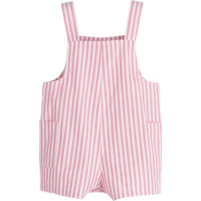 Baby Matteo Overall, Red Stripe - Overalls - 2