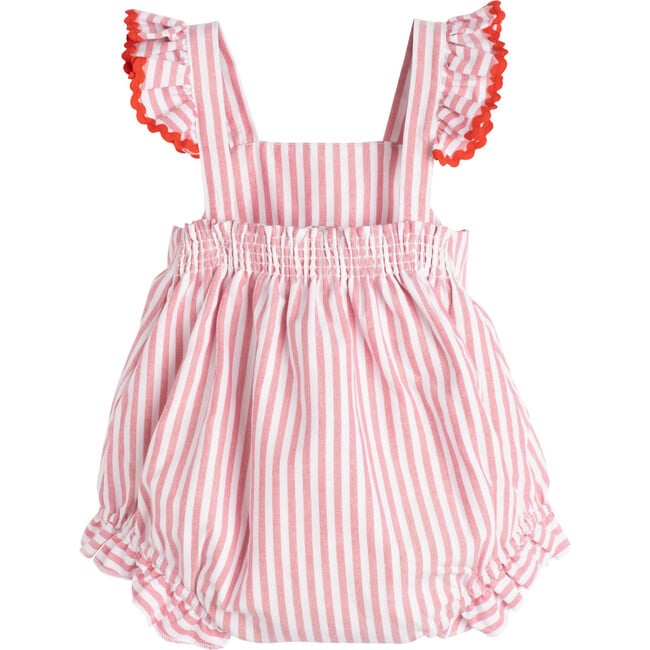 Baby Kenza Romper, Red Stripe