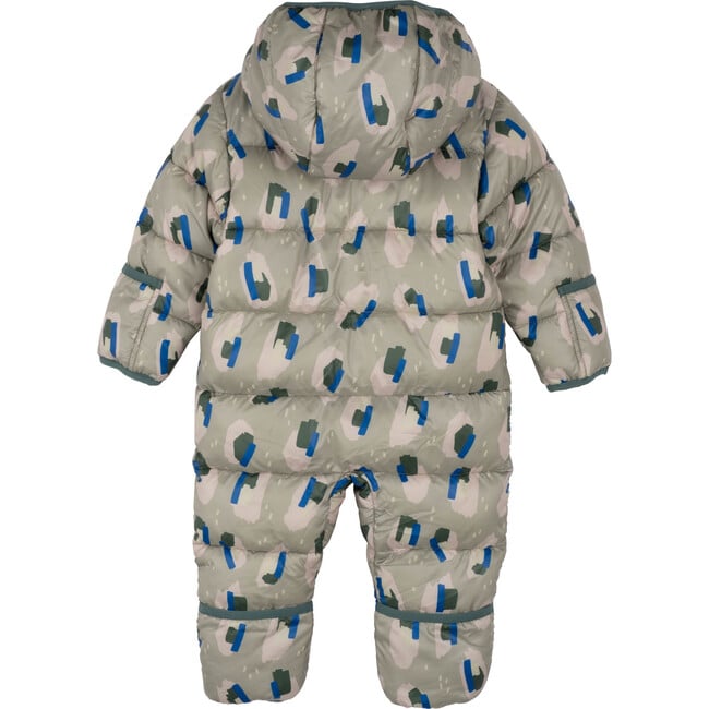 Baby Lou Puffer One Piece, Green Camo
