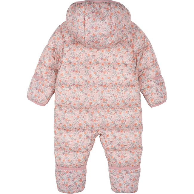 Baby Lou Puffer One Piece, Brushstroke Flowers