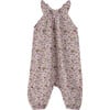 Baby Willow Jumpsuit, Lavender Floral - Onesies - 2