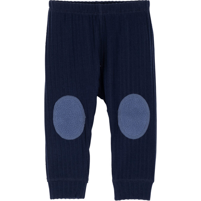 Baby Shia Legging with Knee Patch, Navy