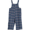 Baby Mattias Overall, Blue Colorful Plaid - Overalls - 2