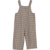 Baby Mattias Overall, Green & Red Check - Overalls - 2