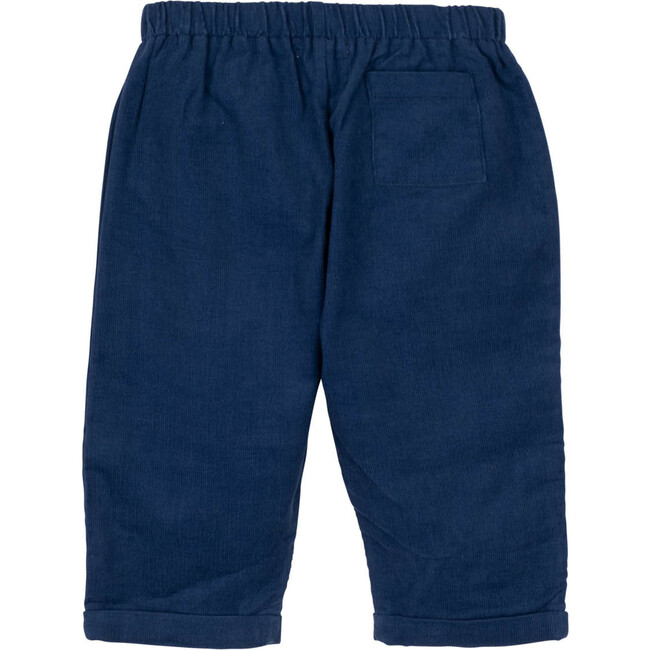 Baby Harley Pant, Navy Mini Cord - Pants - 2