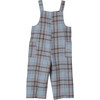 Baby Mattias Overall, Pale Blue Plaid - Overalls - 2
