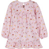Baby Deja Jersey Dress, Lilac Snow Mushrooms - Dresses - 2