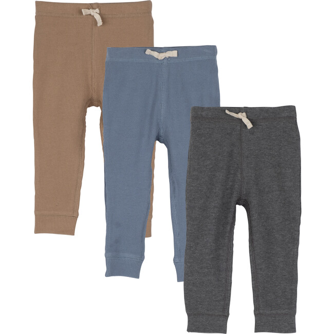 Baby Wesley Jogger Pant Trio, Fall Multi