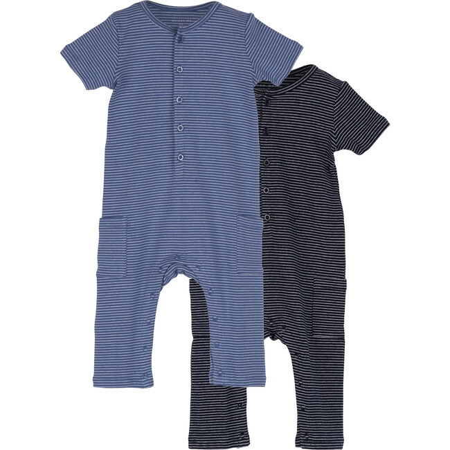 Baby Wilson Coverall Duo, Blue Multi