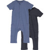 Baby Wilson Coverall Duo, Blue Multi - Onesies - 1 - thumbnail