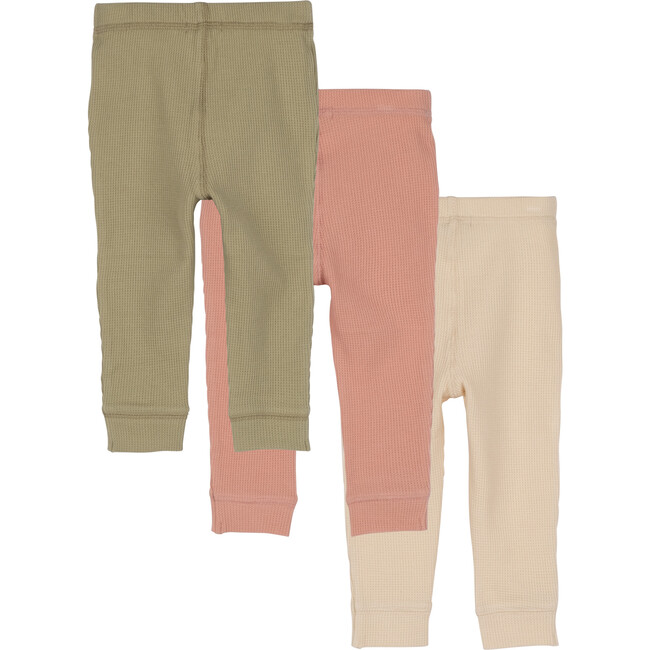 Baby Wesley Jogger Pant Trio, Dusty Multi - Pants - 3