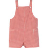 Baby Matteo Overall, Red Gingham - Overalls - 1 - thumbnail