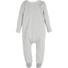 Baby Devon Snap Footie, Grey - Footie Pajamas - 2