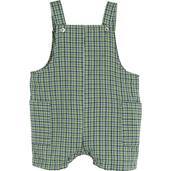 Baby Matteo Overall, Green Check