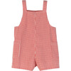 Baby Matteo Overall, Red Gingham - Overalls - 2
