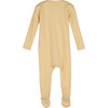 Baby Sawyer Zip Footie Pajama, Yellow Stripe - Onesies - 2