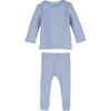 Baby Cozy Andie & Ricki Set, Pale Blue - Mixed Apparel Set - 1 - thumbnail