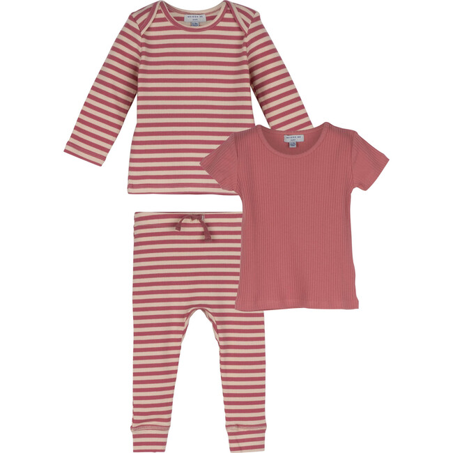 Baby Basics Bundle, Pink Multi - Mixed Apparel Set - 1