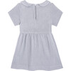 Eloise Baby Dress, Dusty Blue Muslin - Play Dresses - 2