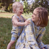Baby Matteo Overall, Blue Yellow Check - Overalls - 7