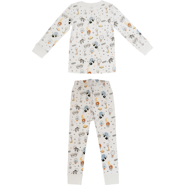 Classic Pima Pajama Set, Space - Pajamas - 1