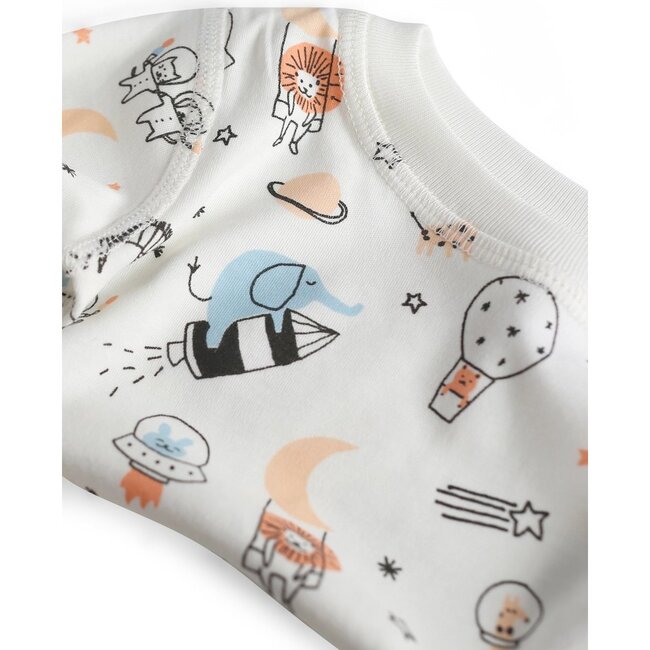Classic Pima Pajama Set, Space - Pajamas - 3